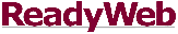 ReadyWeb title (small)